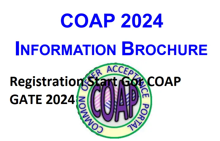 COAP Registration 2024 Start Application form Notification Exam Schedule Here Check more details 