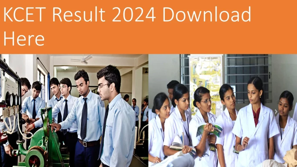 KCET Results 2024 Link (OUT) at Karnataka