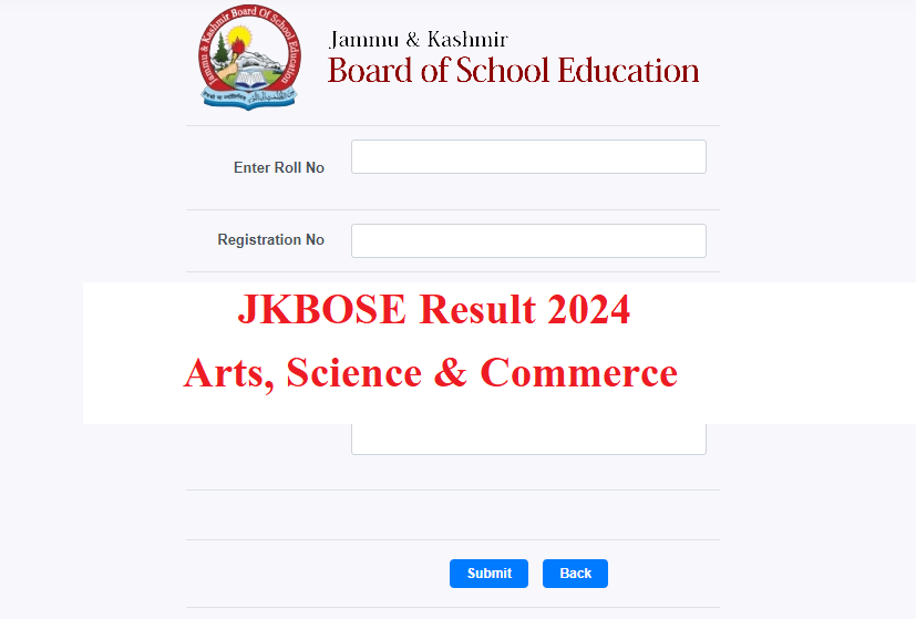 JKBOSE Class 12th Result Recruitment 2024