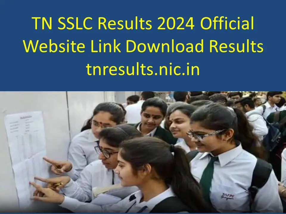 dge.nic.in TN Board 10th Results 2024 Tamil Nadu SSLC Scorecard