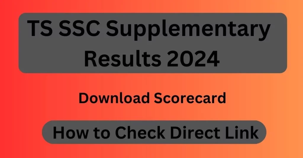 TS SSC Supplementary Results 2024 [Link] OUT Manabadi 10th Supply