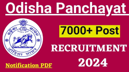 Odisha Panchayat Recruitment 2024 Notification Out Apply for 7142 Data Entry Operator Posts