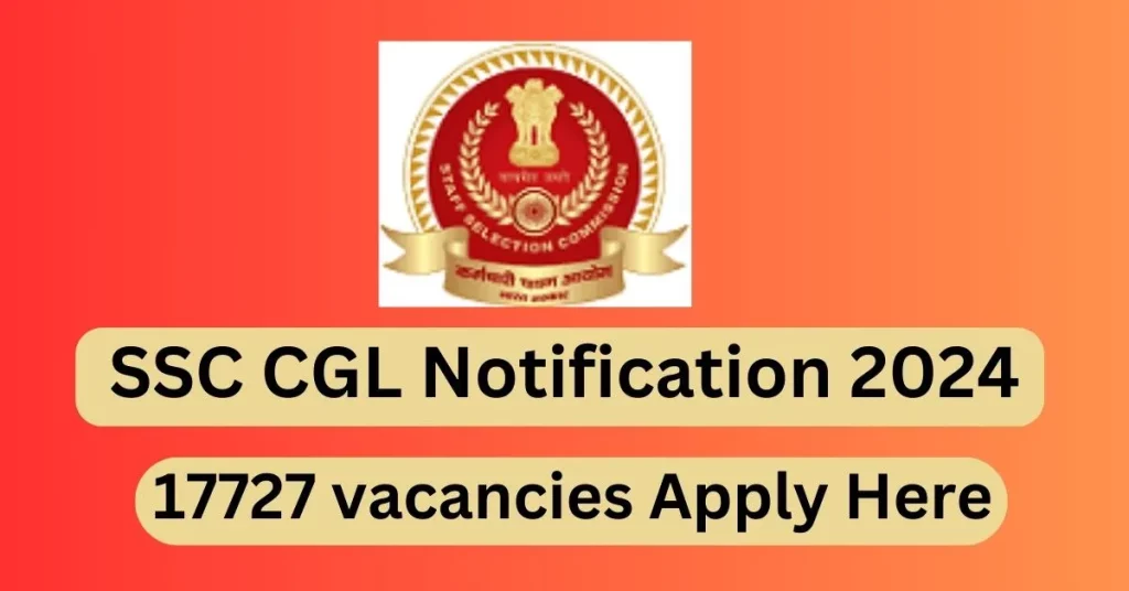 SSC CGL Notification 2024 link