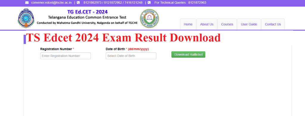 TS EdCET 2024 Results 