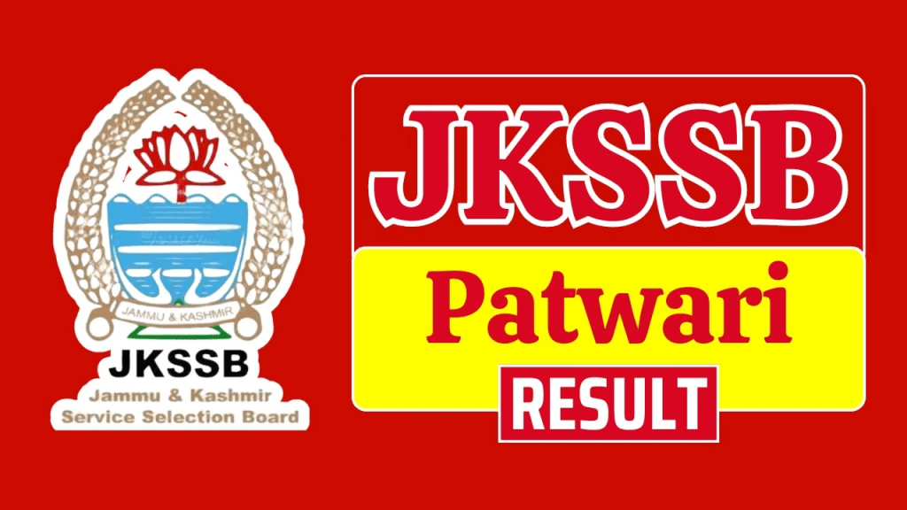 JKSSB Patwari Result 2024 