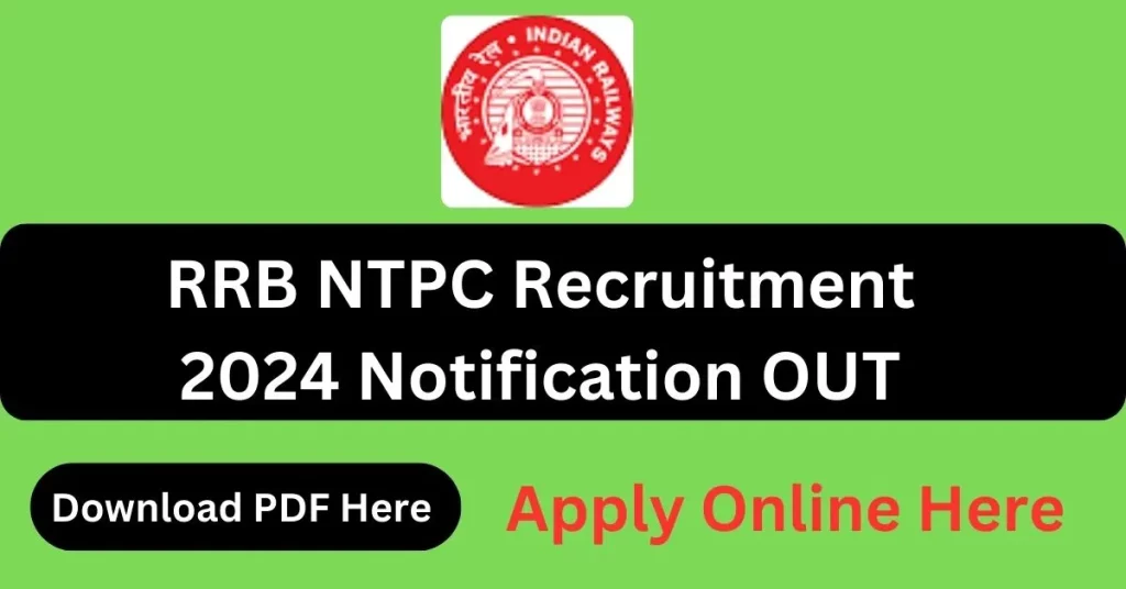 RRB NTPC Recruitment 2024 Notification Download