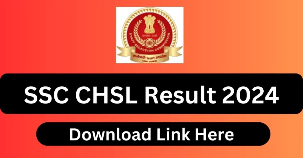 SSC CHSL Result 2024 link