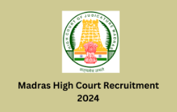 Madras High Court 298 Technical Manpower Recruitment 2024, Check Details Now