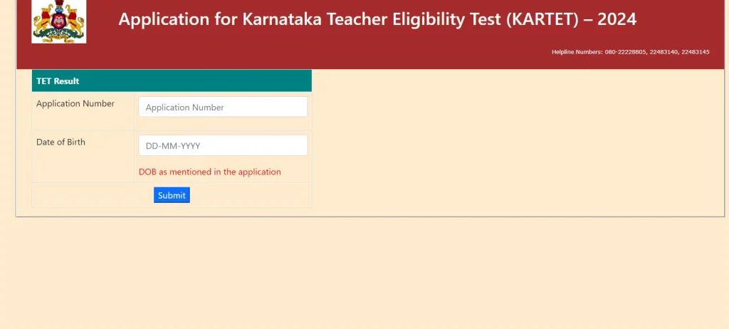 KARTET Result 2024 
