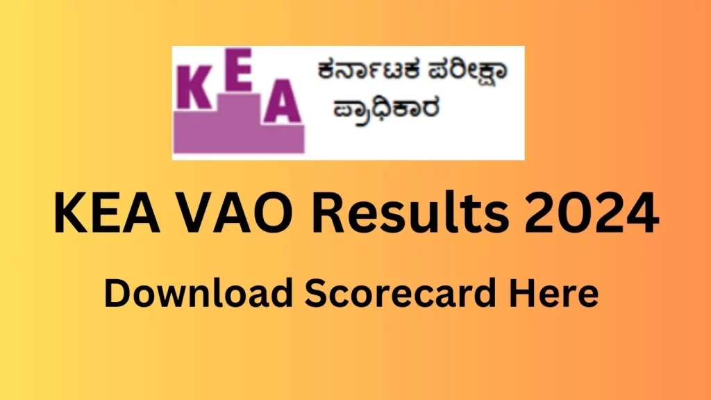 KEA VAO Results 2024 Link