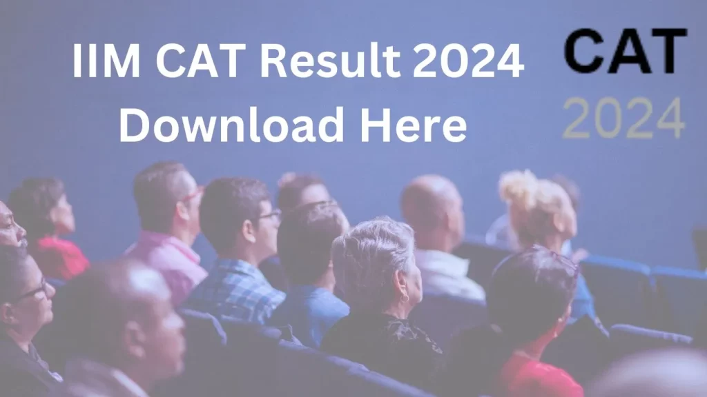 IIM CAT Result 2024 