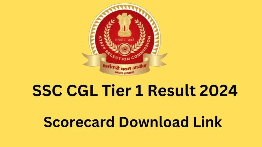 SSC CGL Result 2024