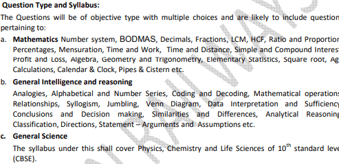 RRB Ministerial and Isolated Categories Syllabus and Exam Pattern 2024-25