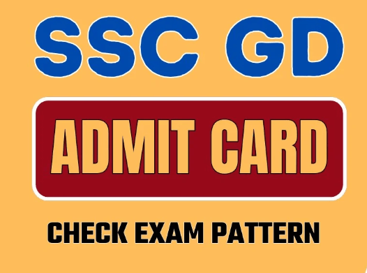 SSC GD Admit Card 2025